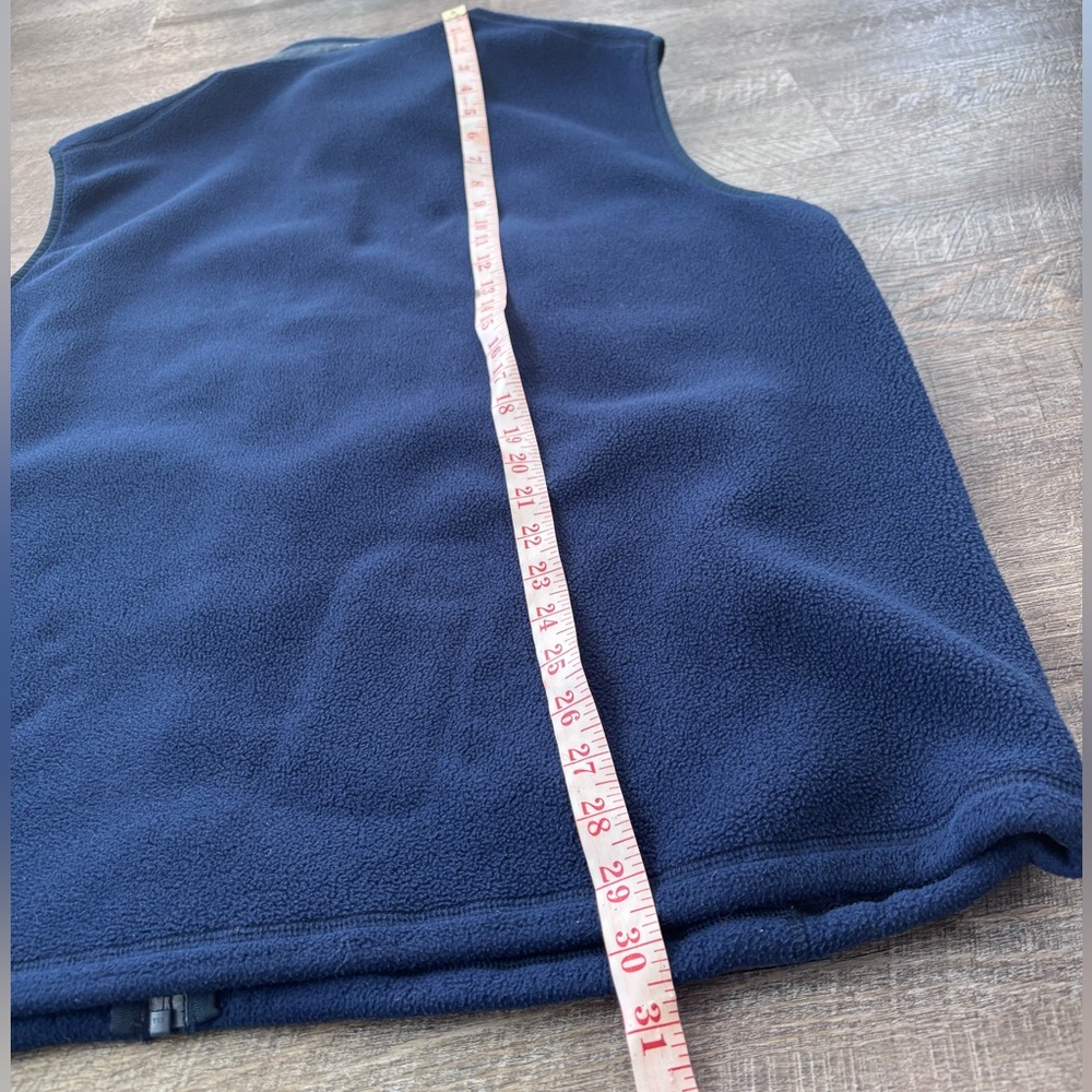 Vineyard Vines Navy Fleece Harbor Blue Vest- XXL - Picture 8 of 8